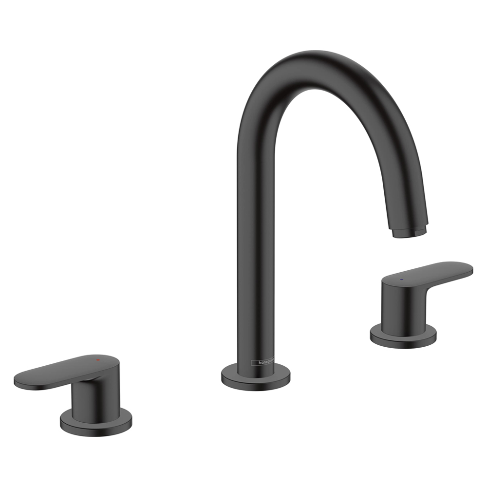 Vernis Blend: Basin Mixer, 3-Holes, Matt Black 1