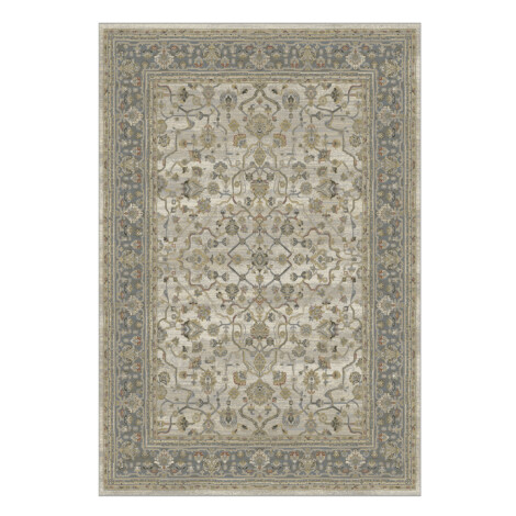 Oriental Weavers: Maharaja Bordered Floral Carpet Rug; (200×290)cm, Grey/Cream 1