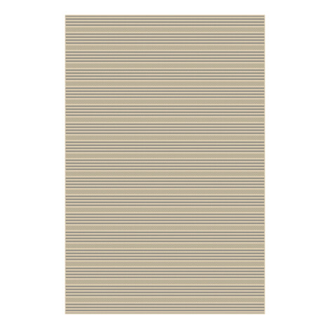 Oriental Weavers: Oria  Stripe Pattern Carpet Rug; (80×150)cm,Cream/Black 1