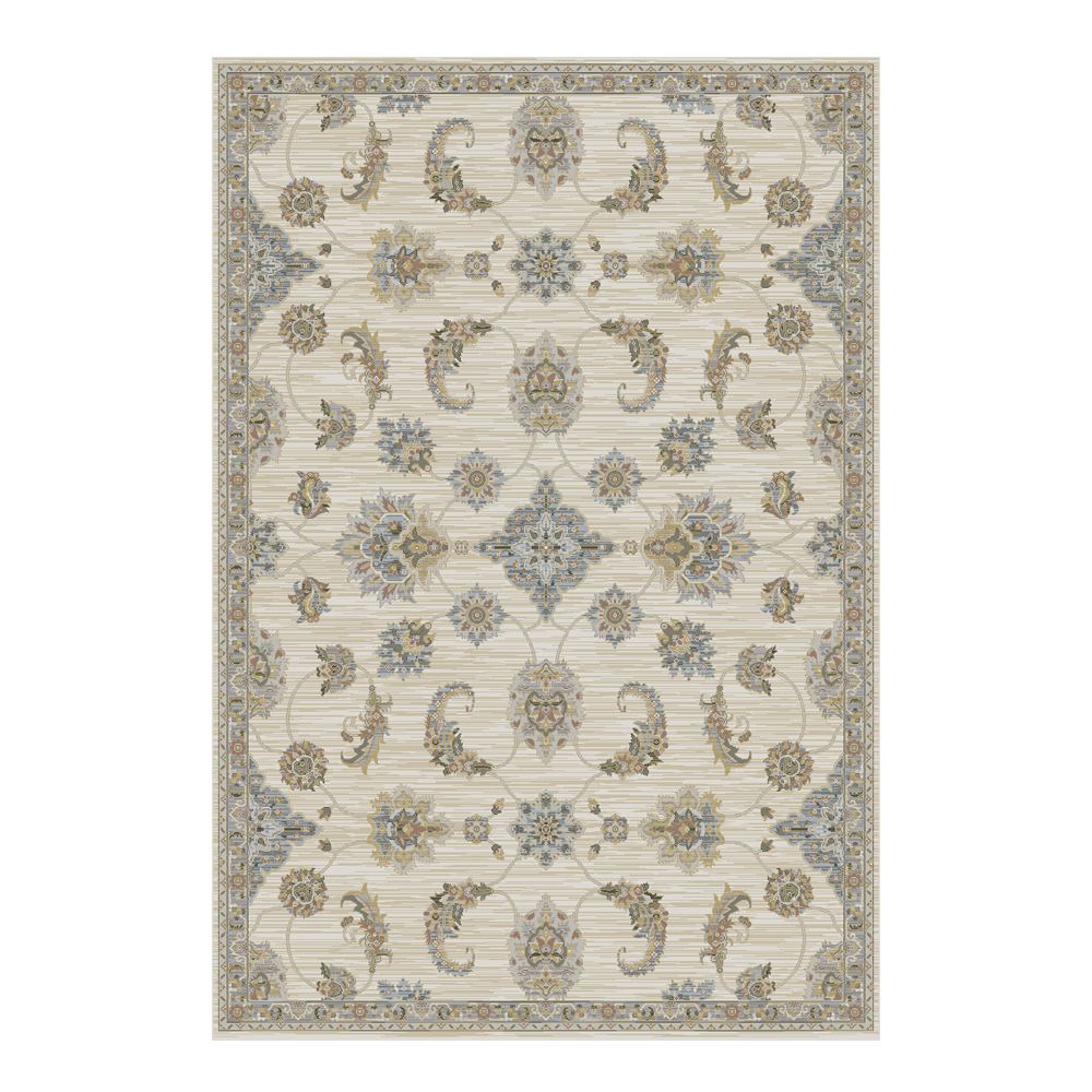 Oriental Weavers: Maharaja Floral Carpet Rug; (100×300)cm, Grey/Cream 1