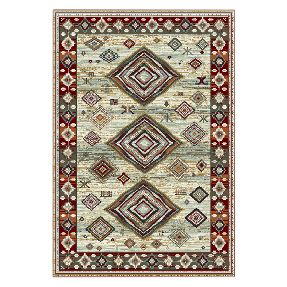 Oriental weavers: Tamarai Diamond Pattern Carpet Rug; (200×290)cm 1