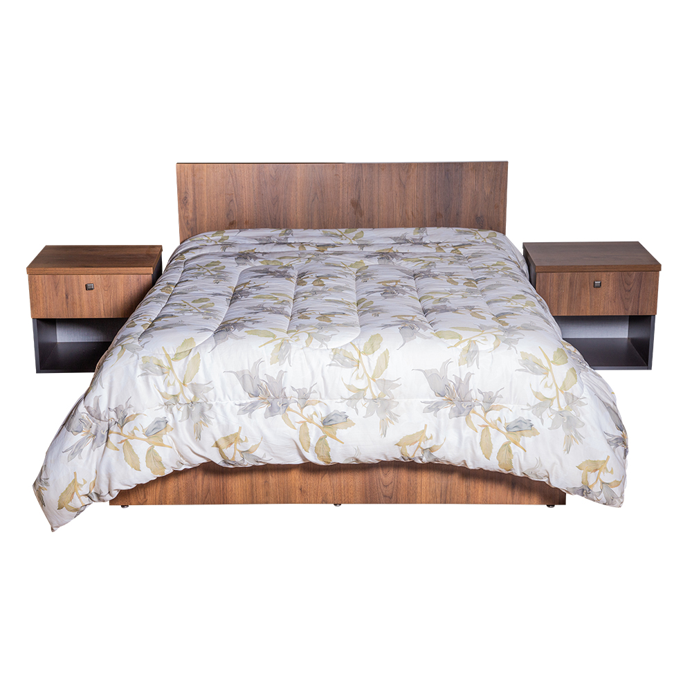 MITII: Queen Bed; (192×152)cm + 2 Night Stands; (55x49x50)cm 1