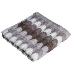 Cannon: Face Towel Waves Design; (33 x 33)cm, Grey