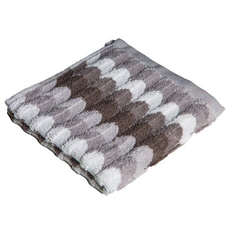 Cannon: Face Towel Waves Design; (33 x 33)cm, Grey 1