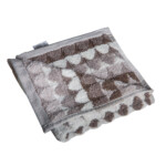 Cannon: Face Towel Waves Design; (33 x 33)cm, Grey