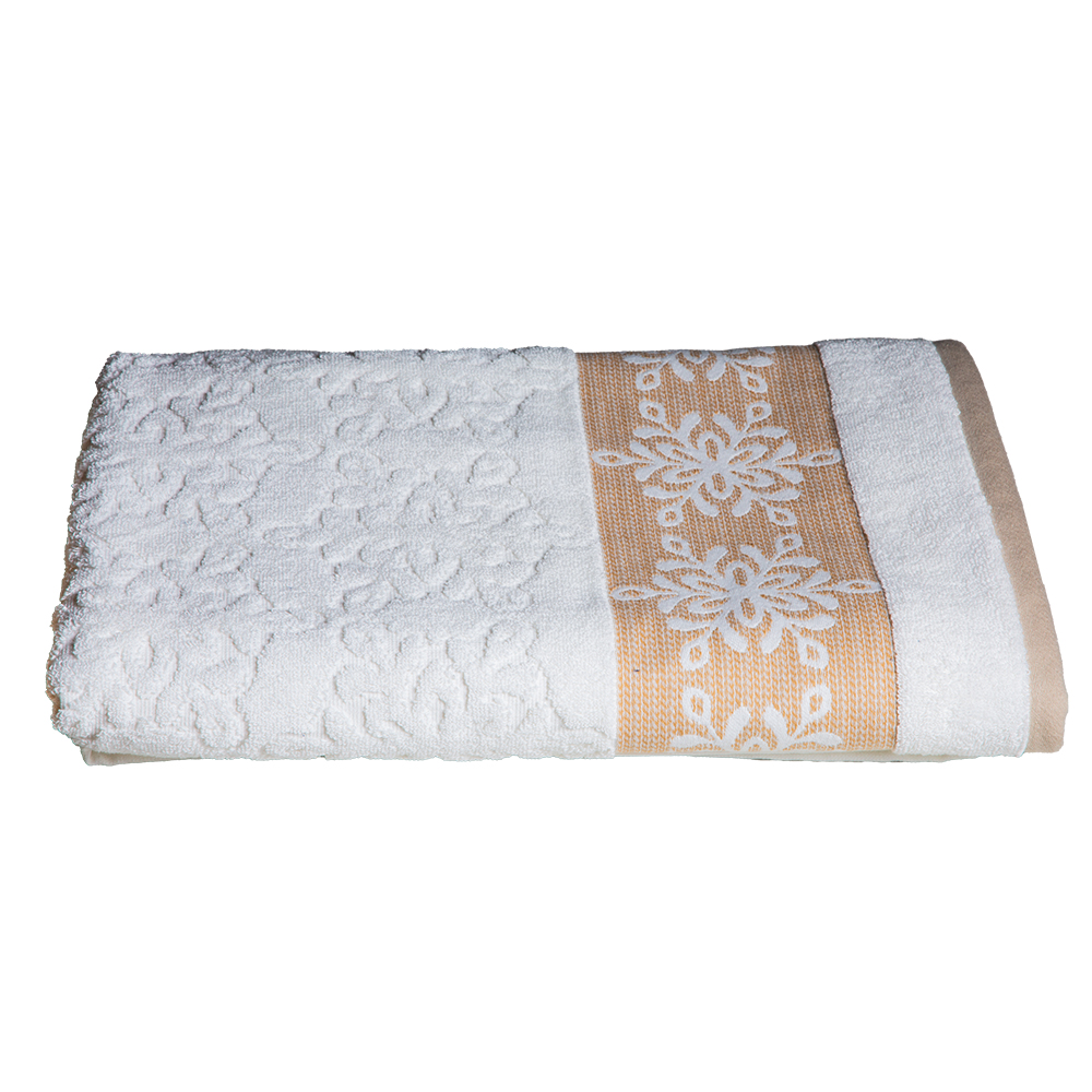 Cannon: Flake Bath Sheet; (81x163)cm, White