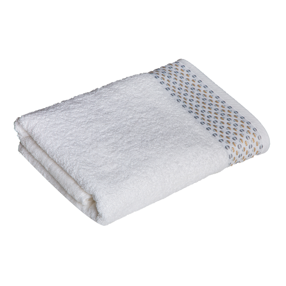 Cannon: Bath Sheet Orbit Design; (81×163)cm, White Grey 1