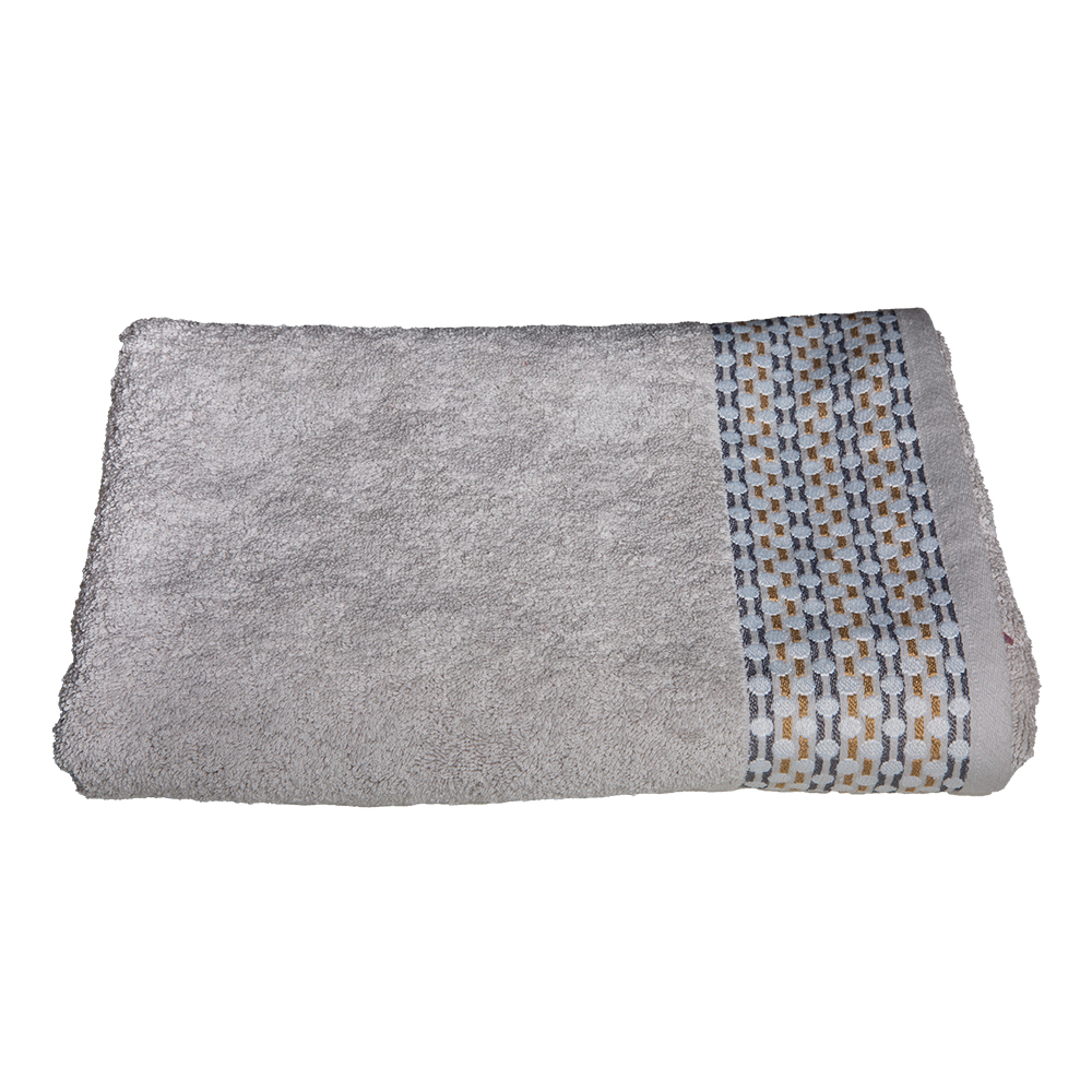 Cannon: Bath Towel Orbit Design; (70x140)cm, Grey