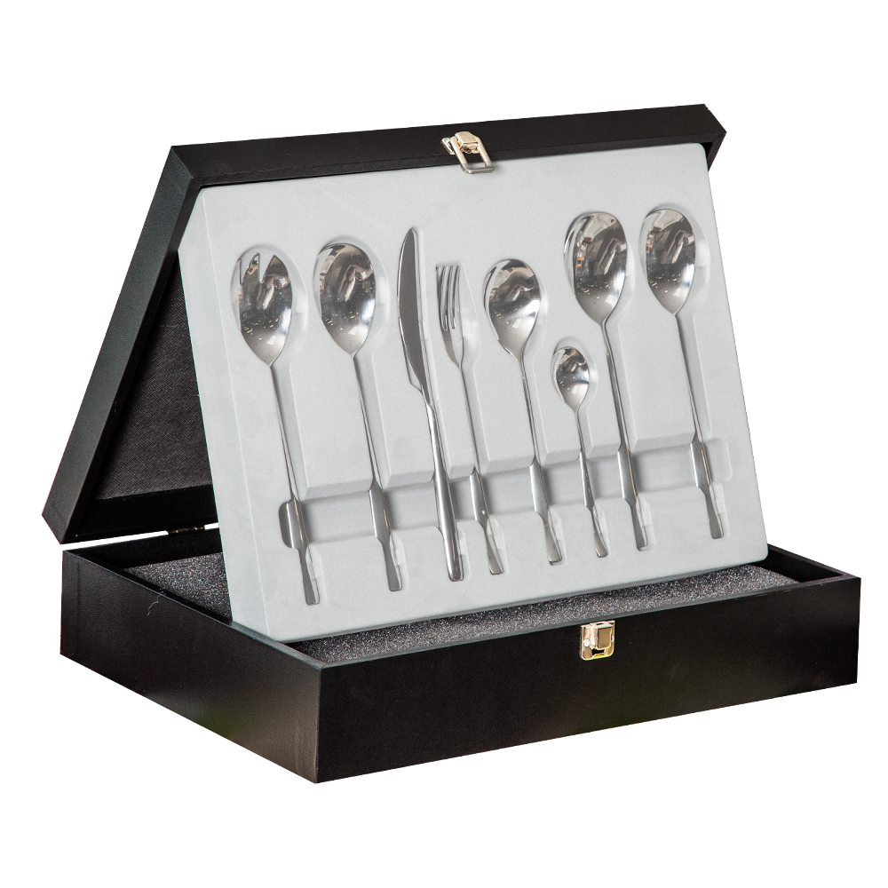 Boxed Cutlery Set: 52pc, Silver