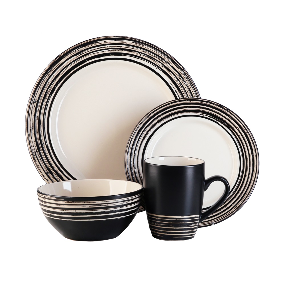 16 Pc Dinner Set – Tahiti Latte/9249 1