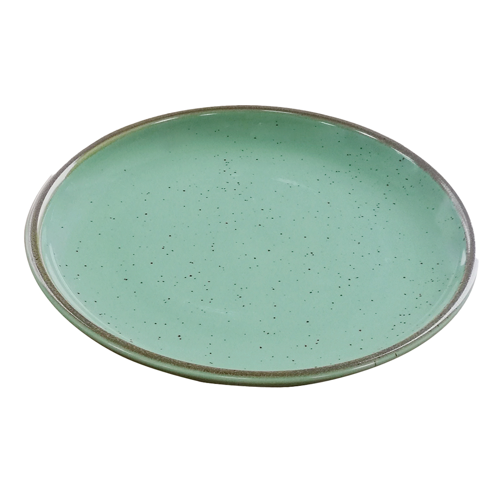 Weida Round Plate Set-4pcs; 21.5cm, Light Green