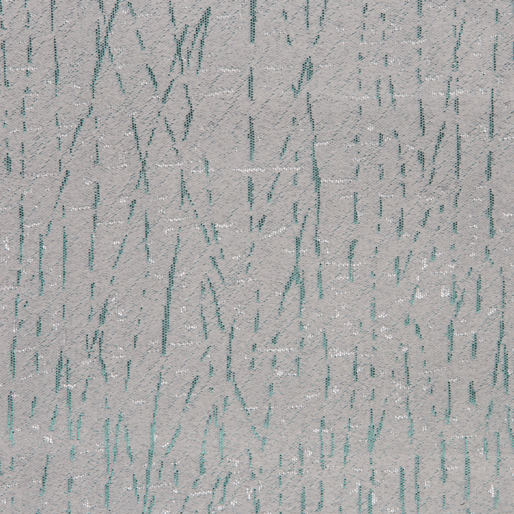 ICEBERG Collection: MITSUI Polyester Jacquard Fabric 280cm, Grey/Green 1