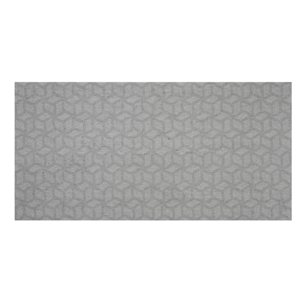 Dama Grey: Matt Porcelain Decor Tile; (60.0×120