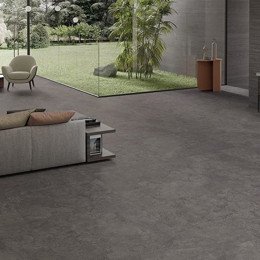 Portland Cross Anthracite: Matt Porcelain Tile; (60.0×120