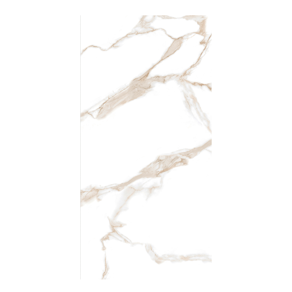 Calacatta Udi: Matt Porcelain Tile; (120.0x240.0)cm, White