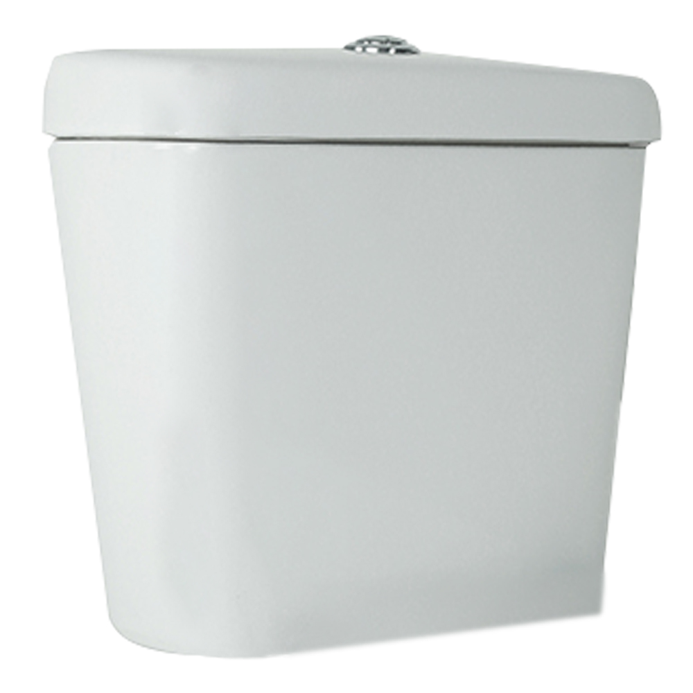 Nova Jade N: Cistern; Dual Flush, White 1