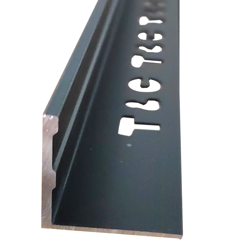 Sang Yi: Aluminium L-Shaped Tile Edge Trim: Matt Black 2