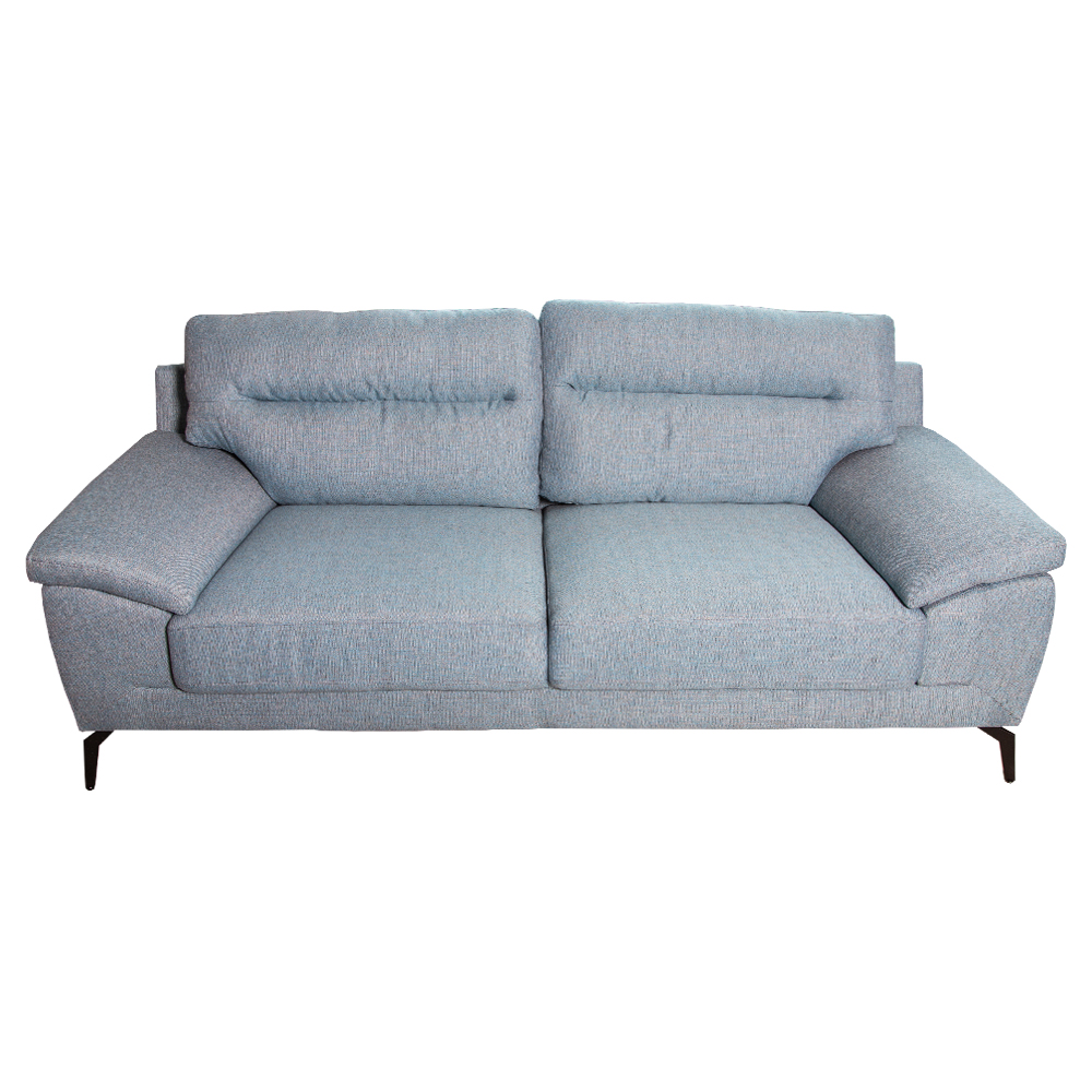 Bono 321 Fabric Sofa; 5-Seater (3+2), Steel Blue