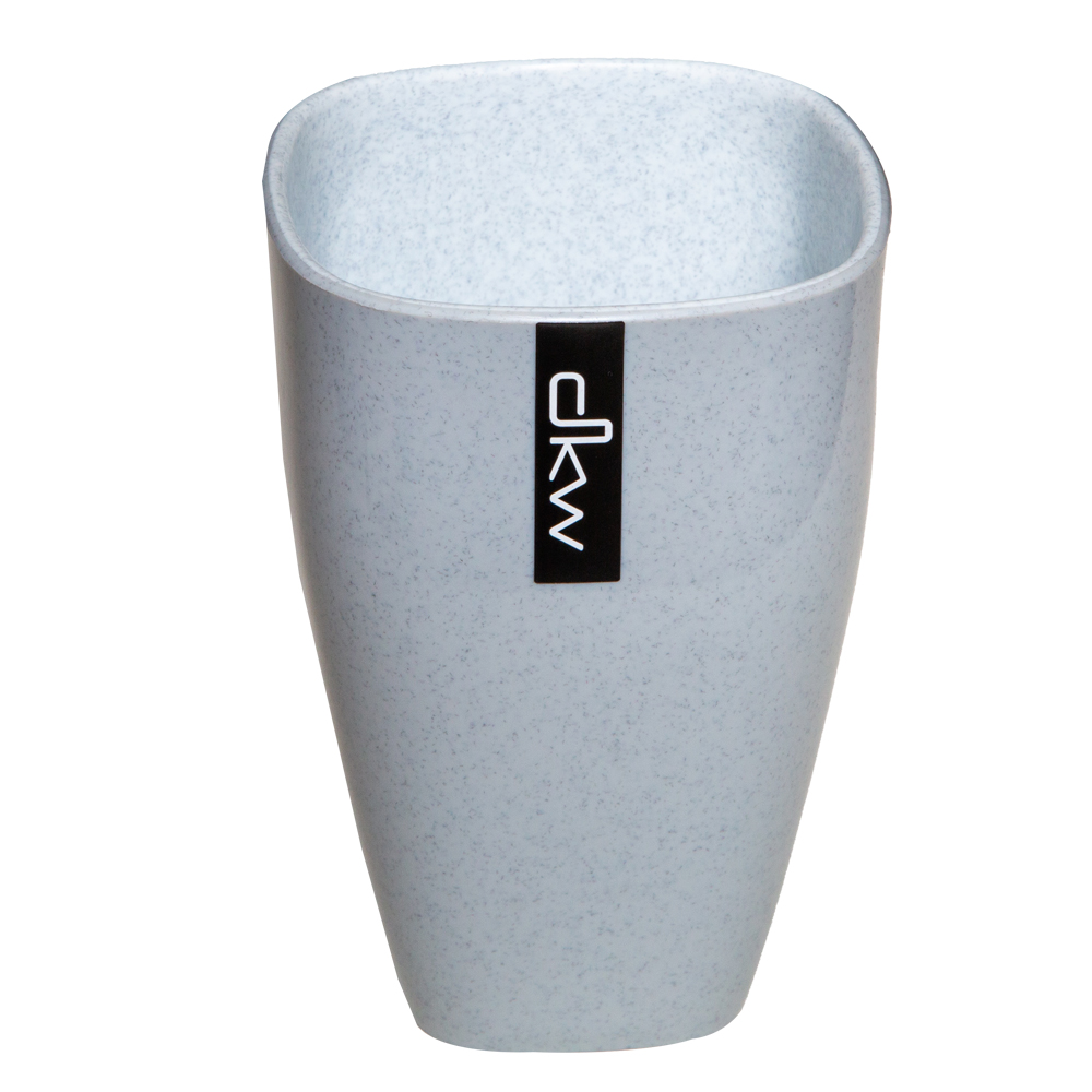 Fusion Mood Double Wall Tumbler; 15oz, Marble Grey