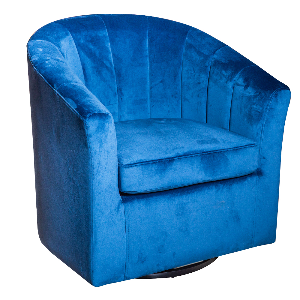 Leisure Arm Chair; (76x76x71)cm, Blue 1