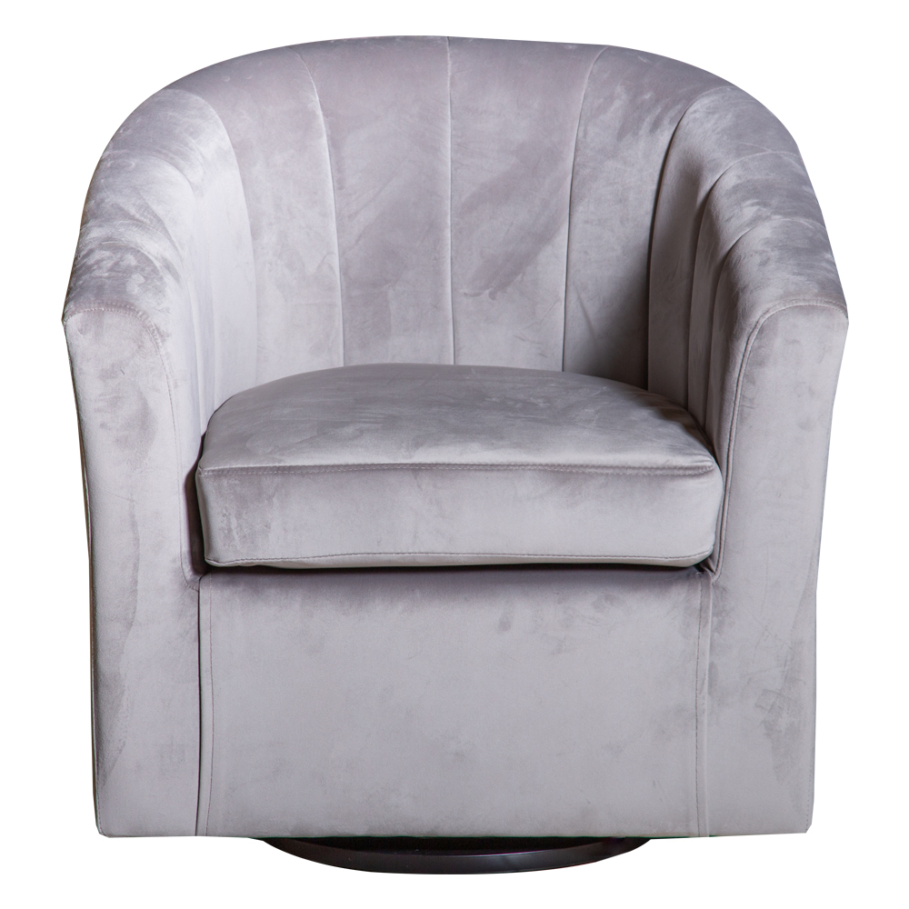 Leisure Arm Chair; (76x76x71)cm, Light Grey