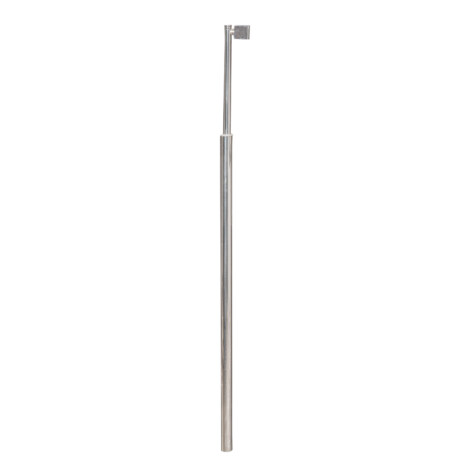 Cross Bar: Brass: Glass to wall, Chrome Plated 1