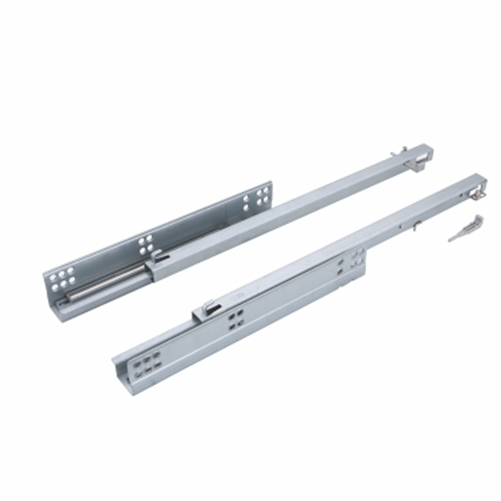 Steel Under Mount Sliding Runners With Pins; 350mm, Zinc 1