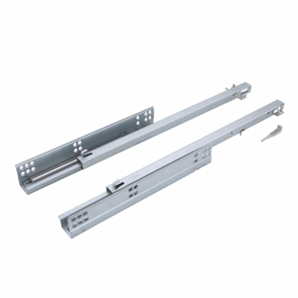 Steel Under Mount Sliding Runners With Pins; 400mm, Zinc 1