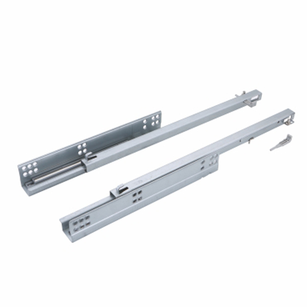 Steel Under Mount Sliding Runners With Pins; 450mm, Zinc 1