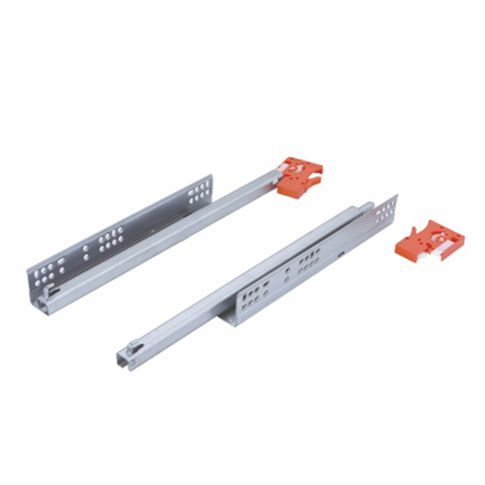 Steel Under Mount Sliding Runners With 1D Clip; 400mm, Zinc 1