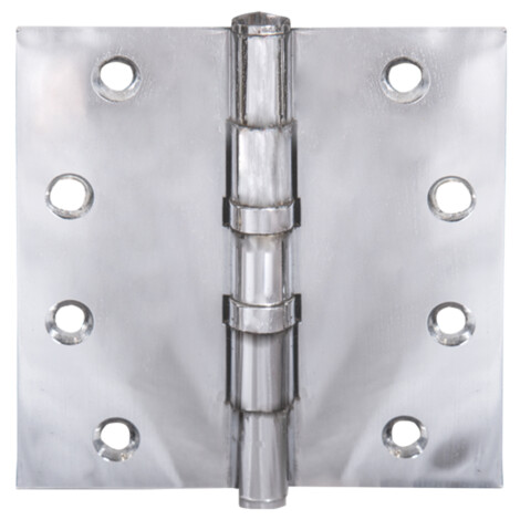 Hinges 2BB, with screws; 4inx4inx3mm, Chrome Plated 1