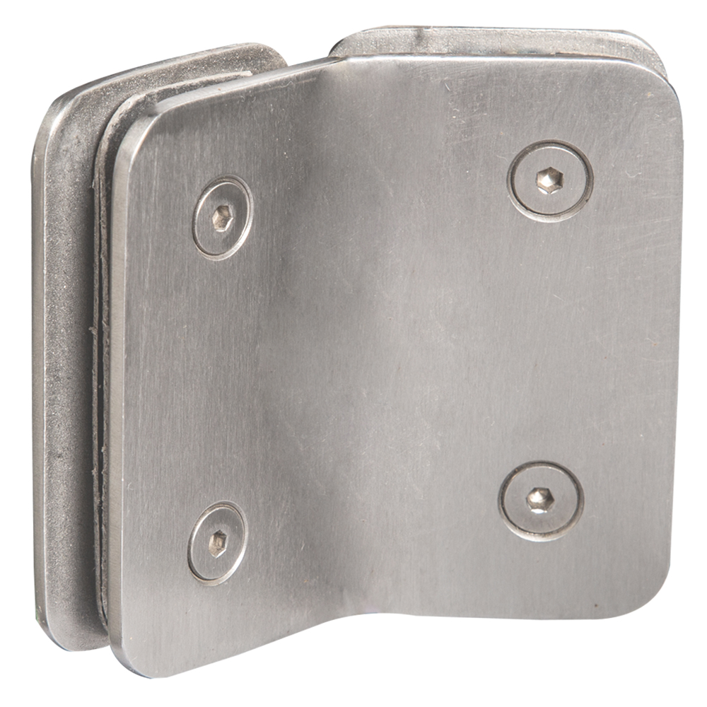 00016 – Stainless Steel Shower Hinge, Satin 1