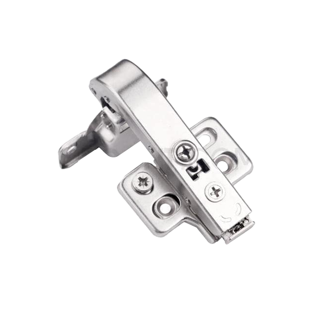 Steel Corner Hinge, 90 Degrees, Nickel 1