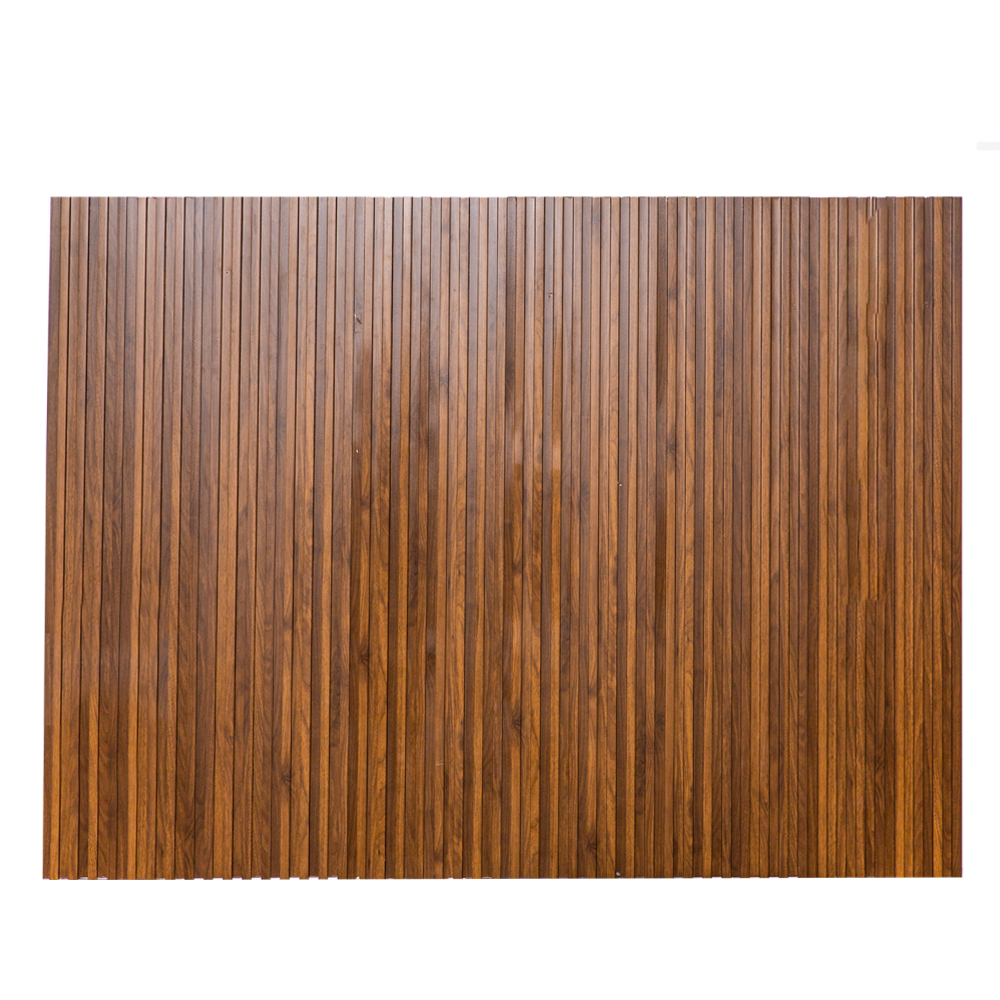 WPC Fluted Wall Décor Panel – Walnut; 60824-2; (290×16)cm 1