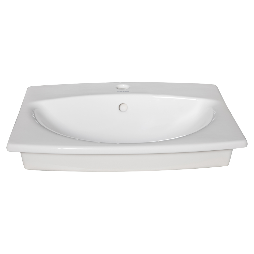 Duravit: Caro Vanity Basin With Overflow And Tap Hole, 57cm, White 1