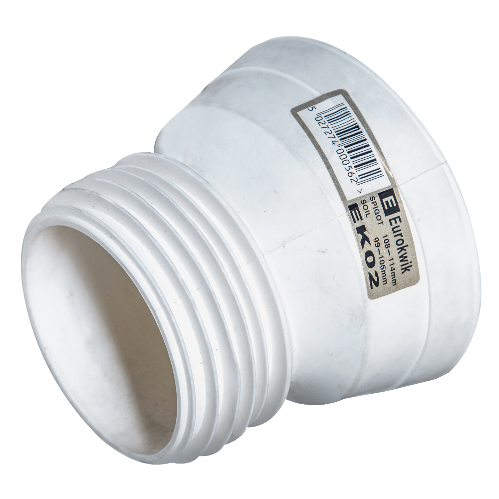 WC Connector; 4inch PVC Offset 1