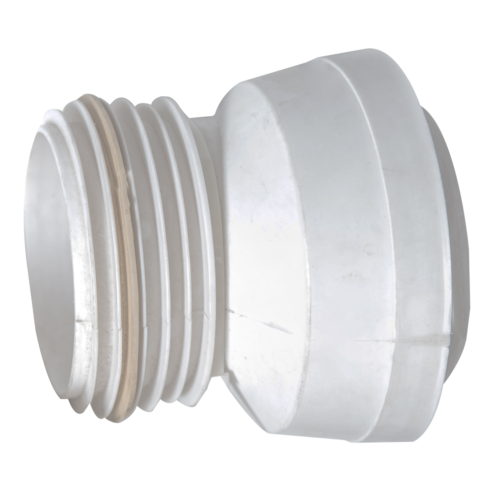 Comfort: WC Connector; 4in + 2cm PVC, Offset 1