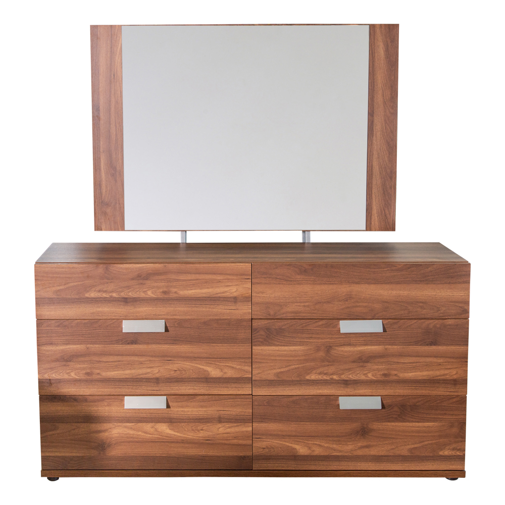 Dresser; (155x39x80.6)cm + Mirror; (120×1