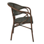 Teslin Outdoor Chair, (57x60x84)cm, Brown - Image 7