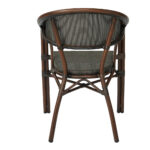 Teslin Outdoor Chair, (57x60x84)cm, Brown - Image 2