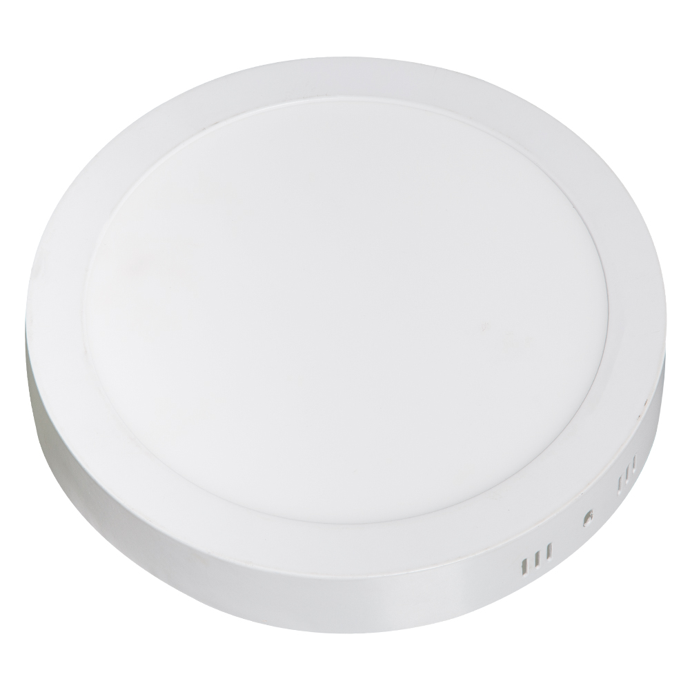 LED Round Surface Panel Light; 18W, 4000K