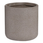 Fibre Clay Pot: Small; (24x24x24)cm, Taupe Wash