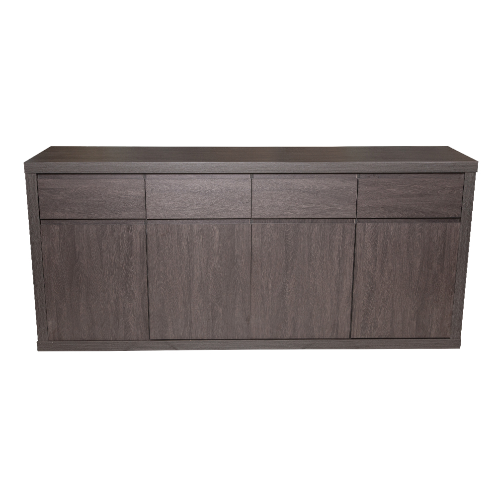 Side Board; (200x45x89)cm, Dark Grey 1