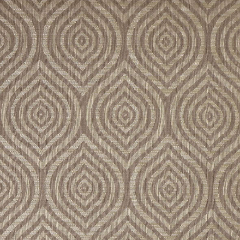 Dustin: Vista Damask Pattern Upholstery Furnishing Fabric; 280cm, Brown/Beige 1