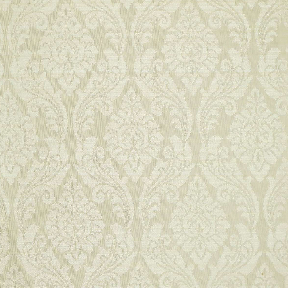 Dustin: Vista Damask Pattern Upholstery Furnishing Fabric; 280cm, Khaki/Beige 1