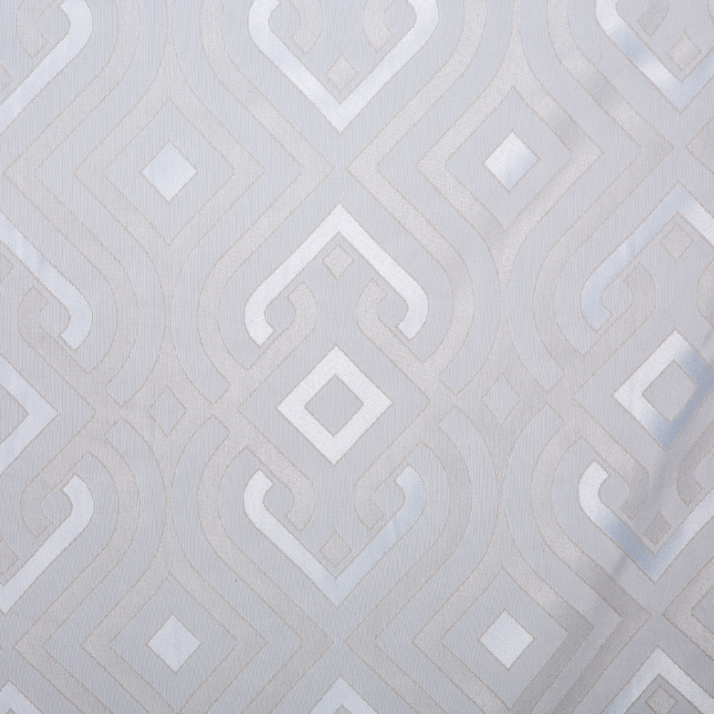 Esencia: Ferri: Diamond Patterned Furnishing Fabric; 280cm, Grey 1