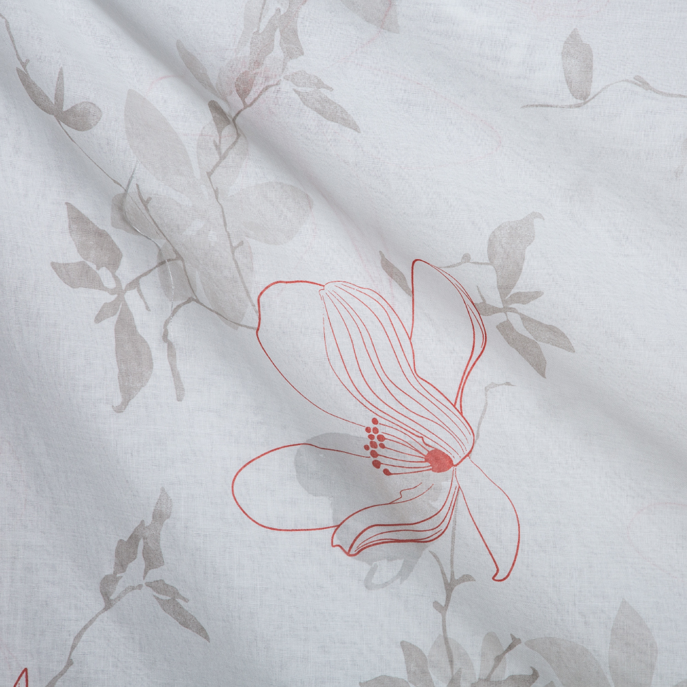 Frosted Voile : Voile Fabric With Lead Weight; 280cm 1