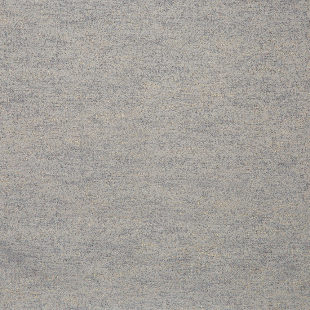 Hikari Collection: Mitsui Plain Polyester Jacquard Fabric; 280cm, Grey/Gold 1