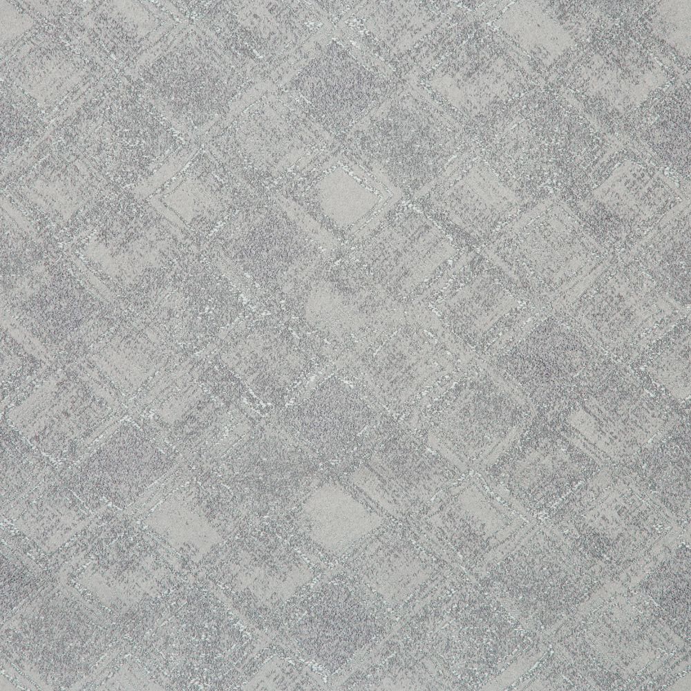 Hikari Collection: Mitsui Diamond Patterned Polyester Jacquard Fabric; 280cm, Light Grey 1