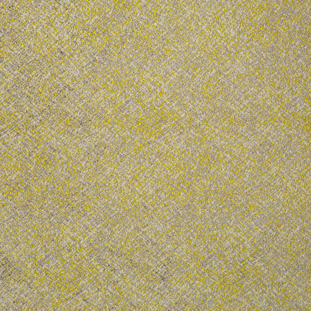 Hikari Collection: Mitsui Plain Polyester Jacquard Fabric; 280cm, Yellow/Grey 1